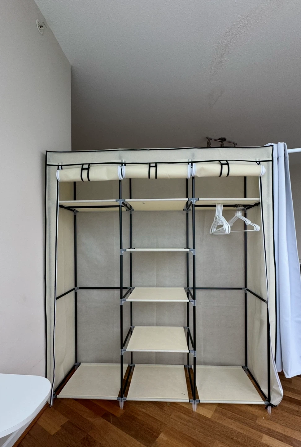 Fabric Wardrobe Closet x2