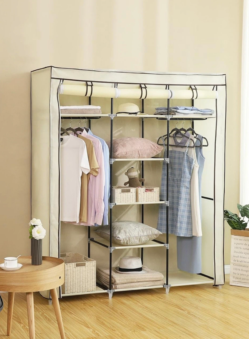 Fabric Wardrobe Closet x2 - photo 2