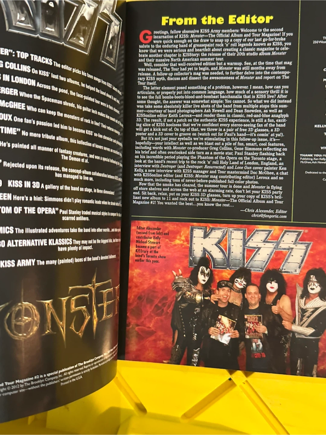 KISS Official Album and Tour Magazine - photo 3