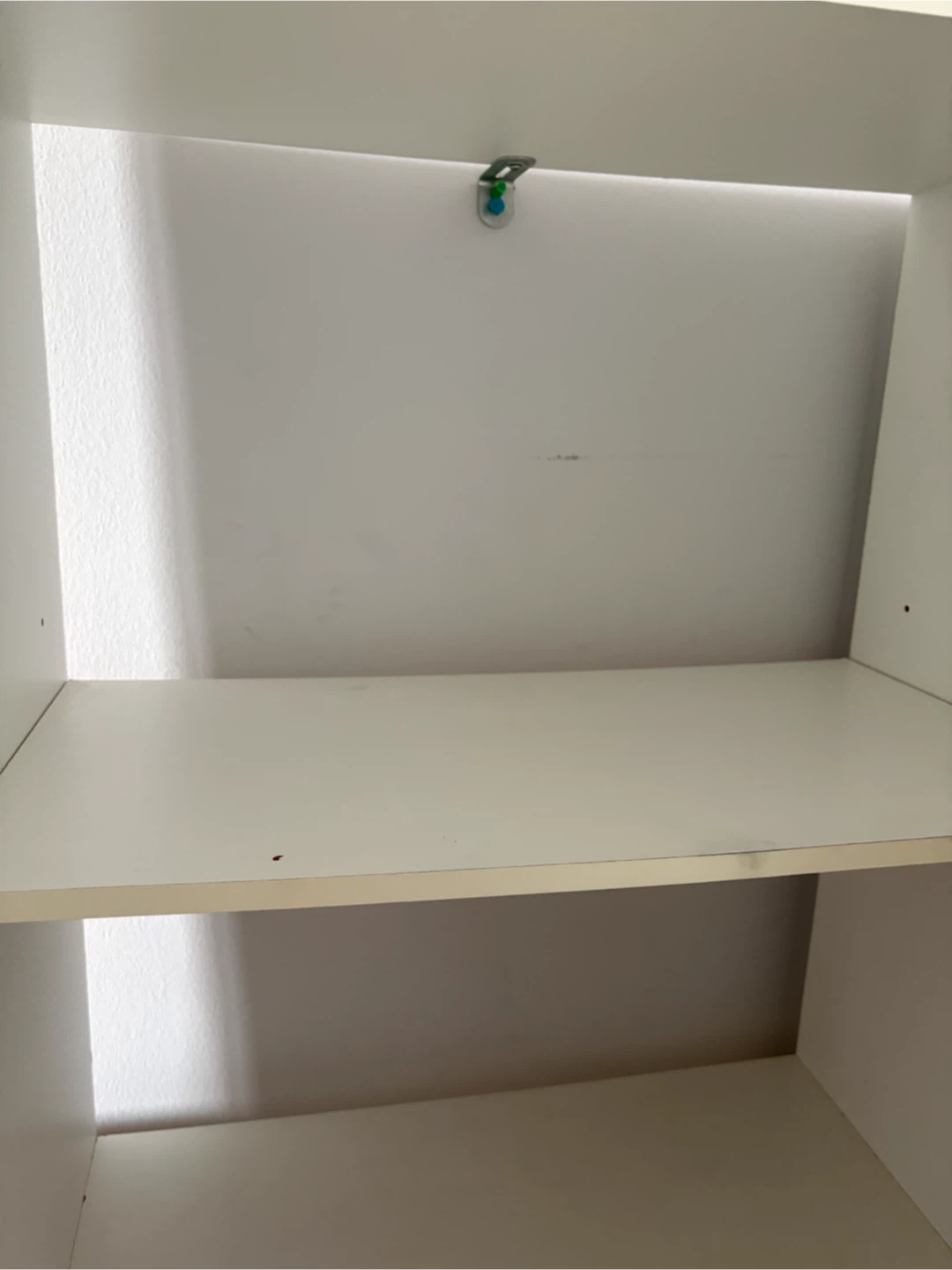 Tall White Two-Door Storage Cabinet - photo 5
