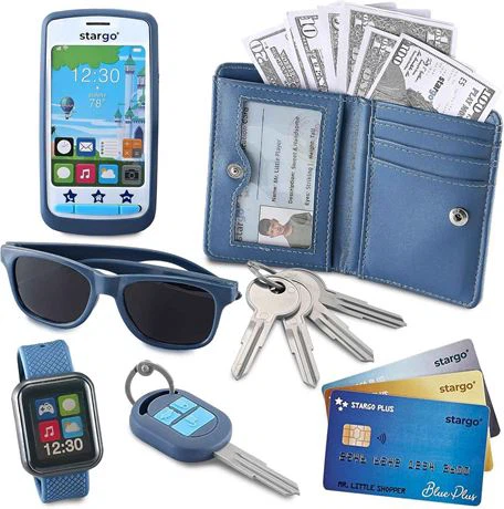 Stargo Entrepreneur Pretend Play Wallet Set For Kids