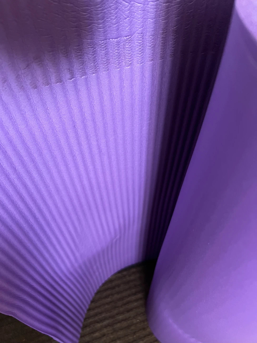 Purple yoga pilates mat - photo 3