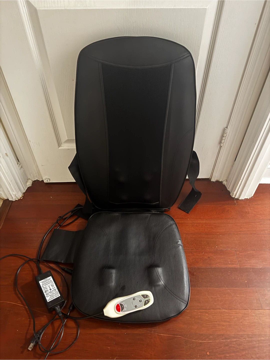 Black Massage Seat Cushion with Remote
