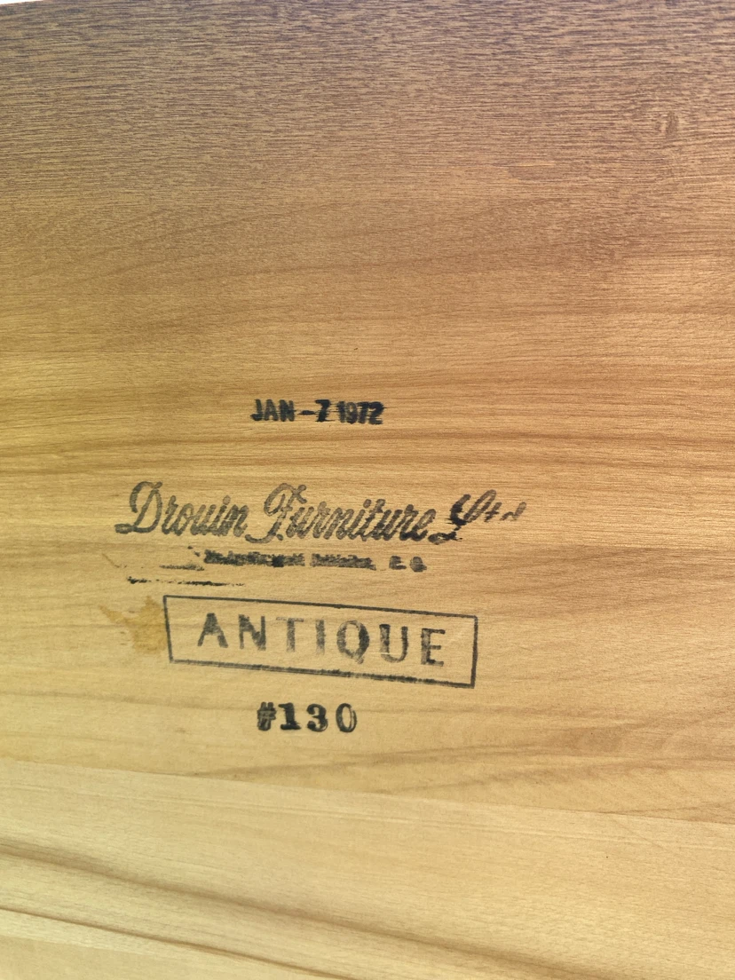 Vintage Drouin Solid Maple Double / Full Size Bed (CAN DELIVER) - photo 2