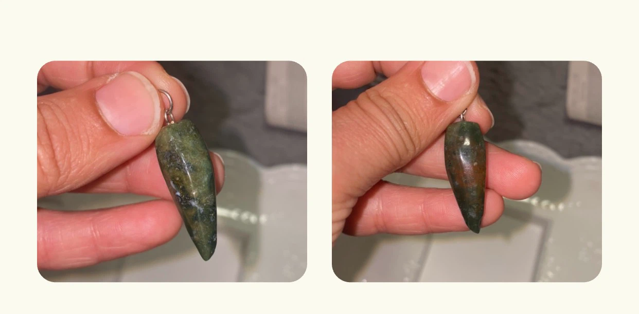 Stone Pendant Charm - photo 2