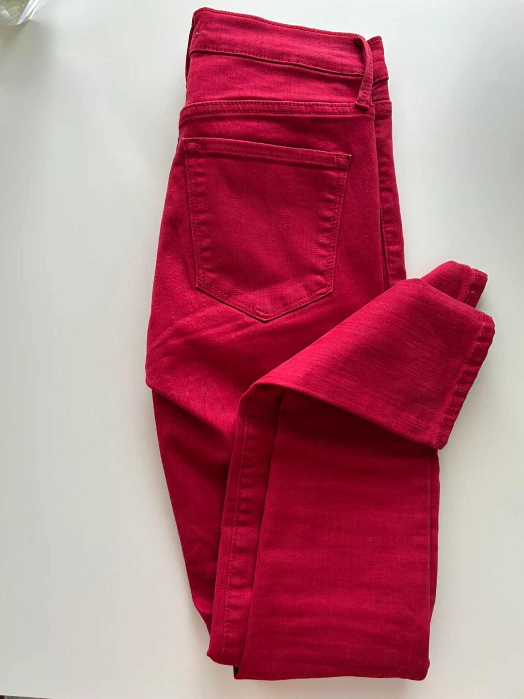 Gap 1969 Berry Skinny Jeans Size 24 - photo 3