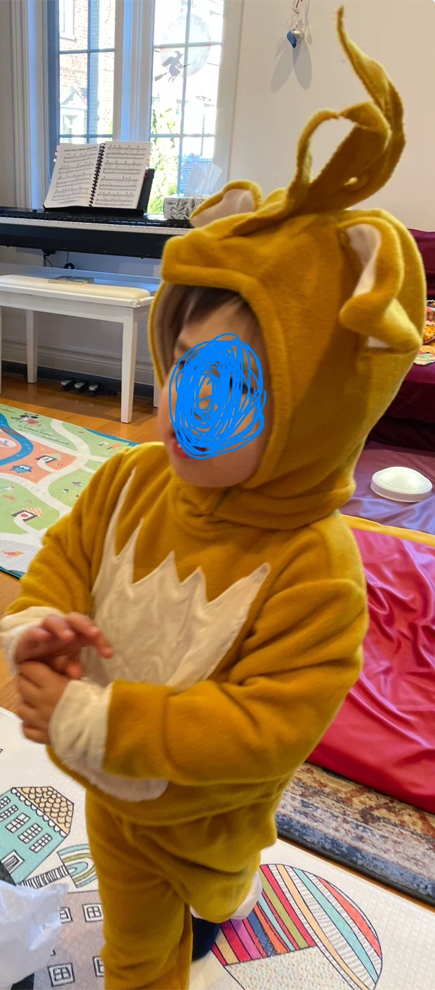 Tails (Miles "Prower"- Sonic the Hedgehog) Costume (2-3 yrs old) - photo 2