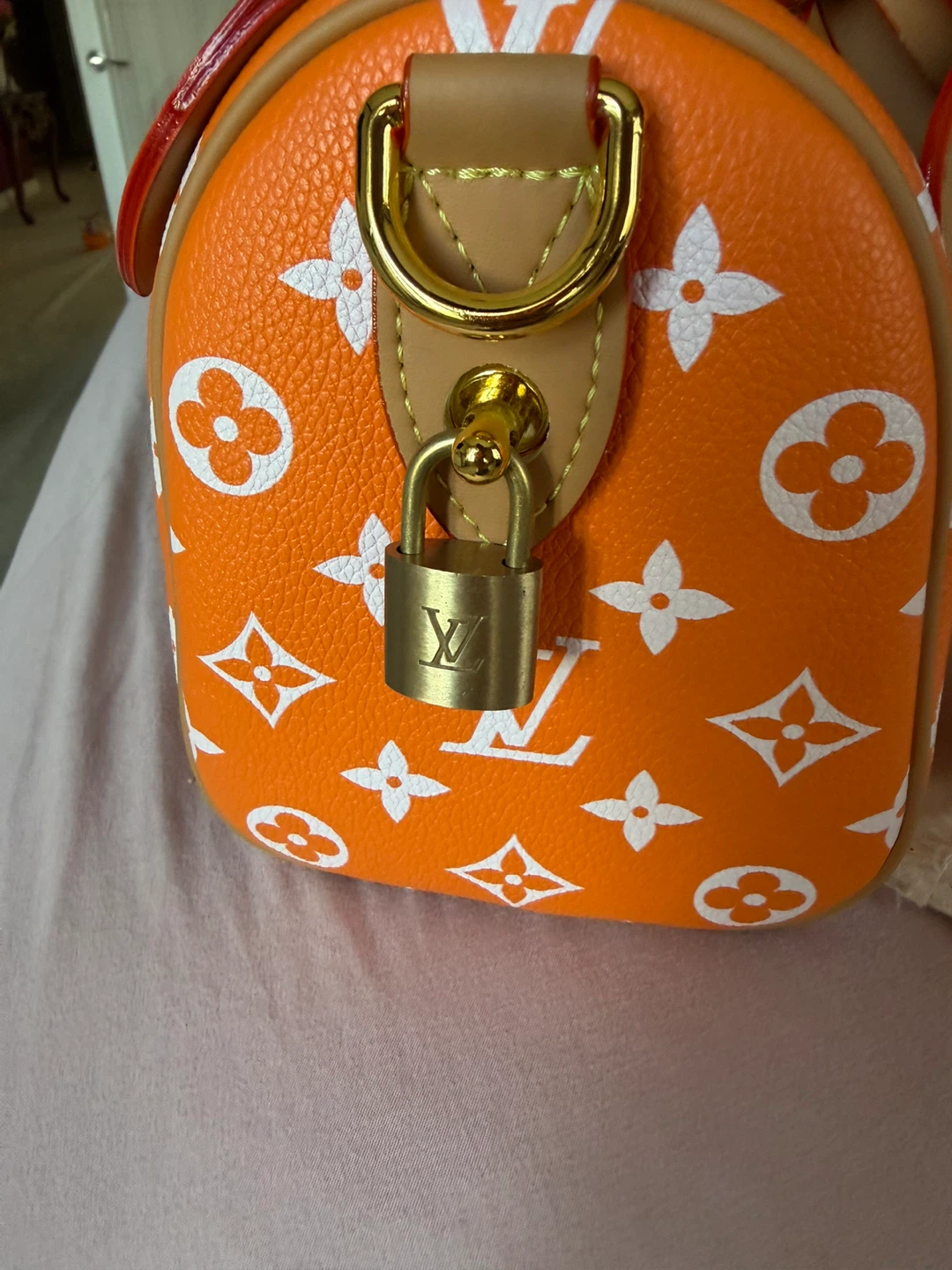 Louis Vuitton Speedy Bandouliere Orange Monogram - photo 3