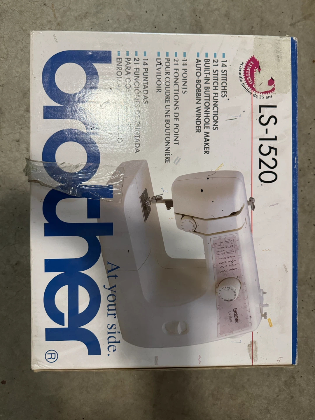 Rack / fryer / Brother LS-1520 Sewing Machine - photo 4