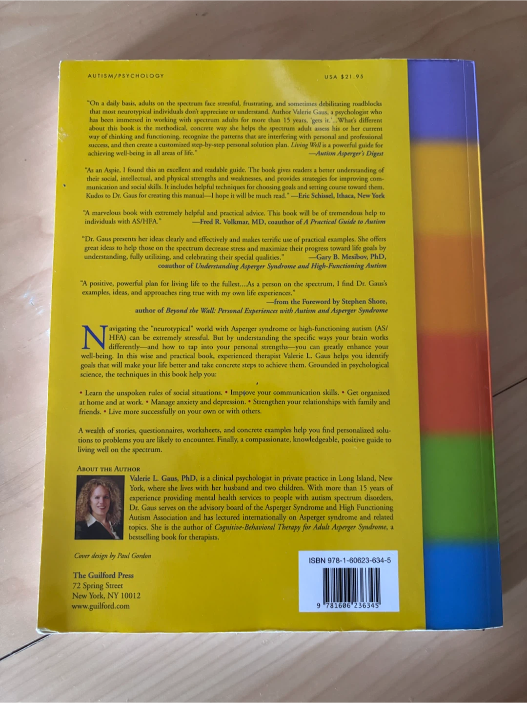 Living Well on the Spectrum Book by Valerie L. Gaus, PhD - photo 2