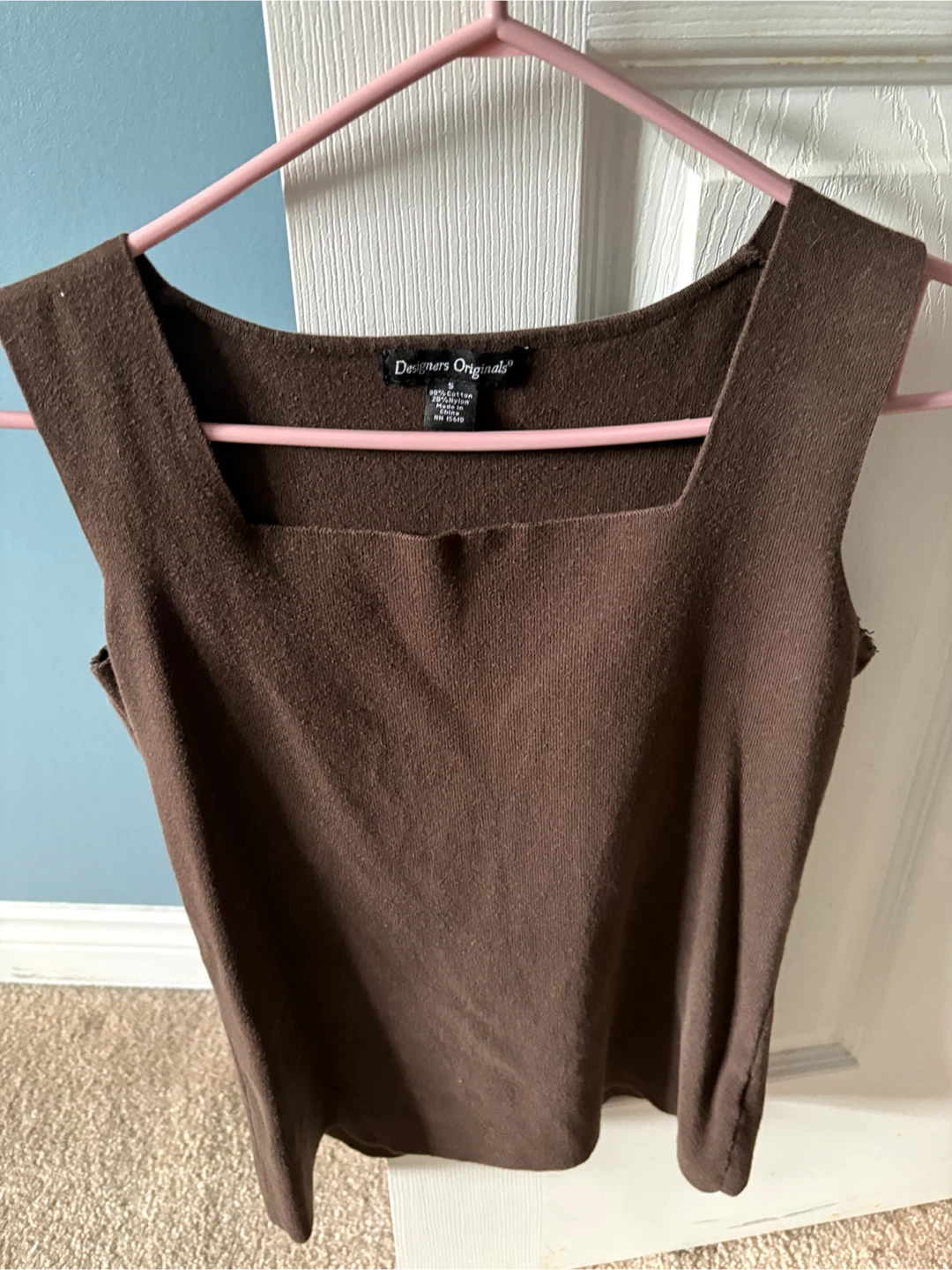 Brown Cardigan and Tank Top Set - photo 2