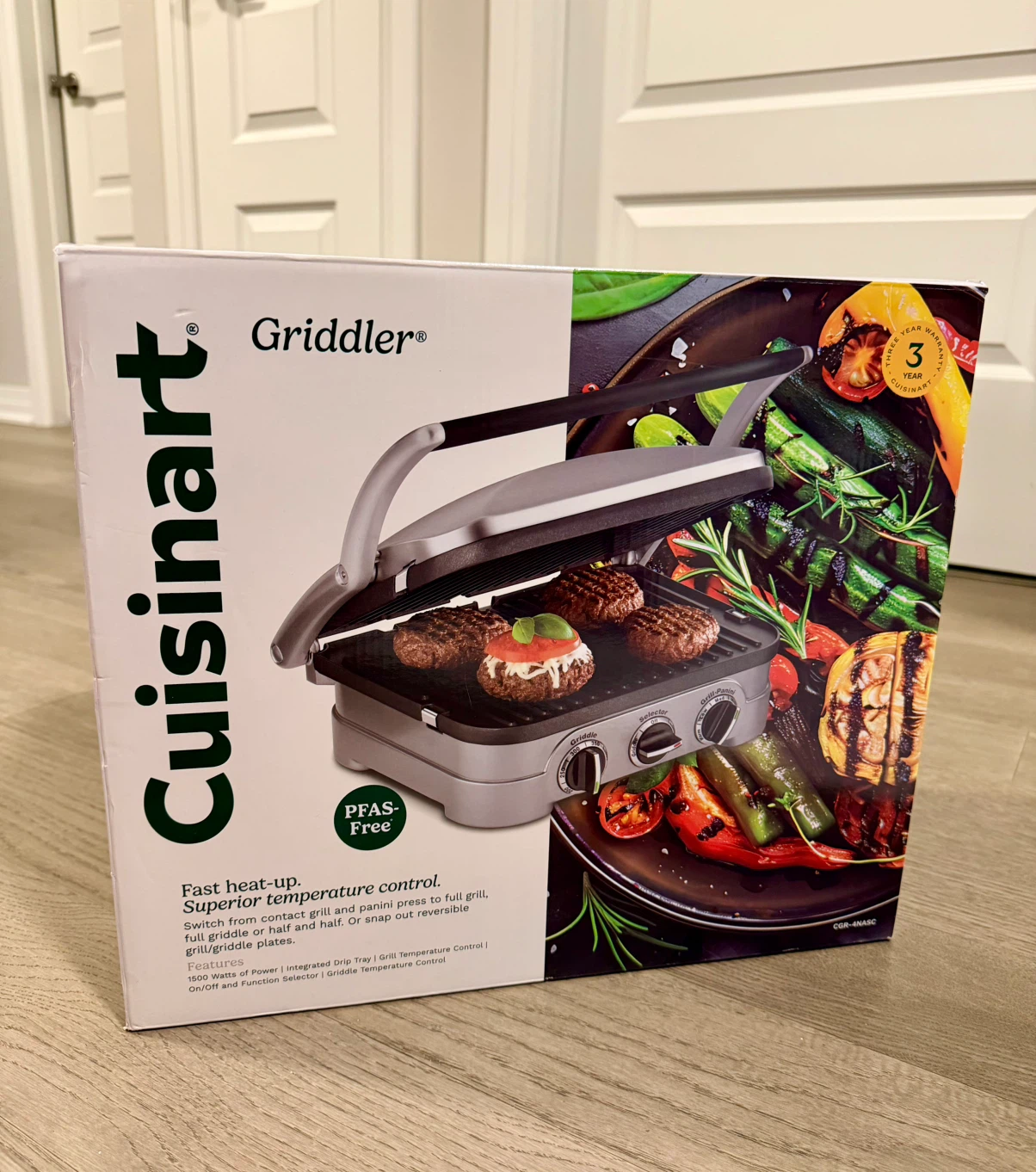 BNIB Cuisinart 5-in-1 Griddler & Panini Press