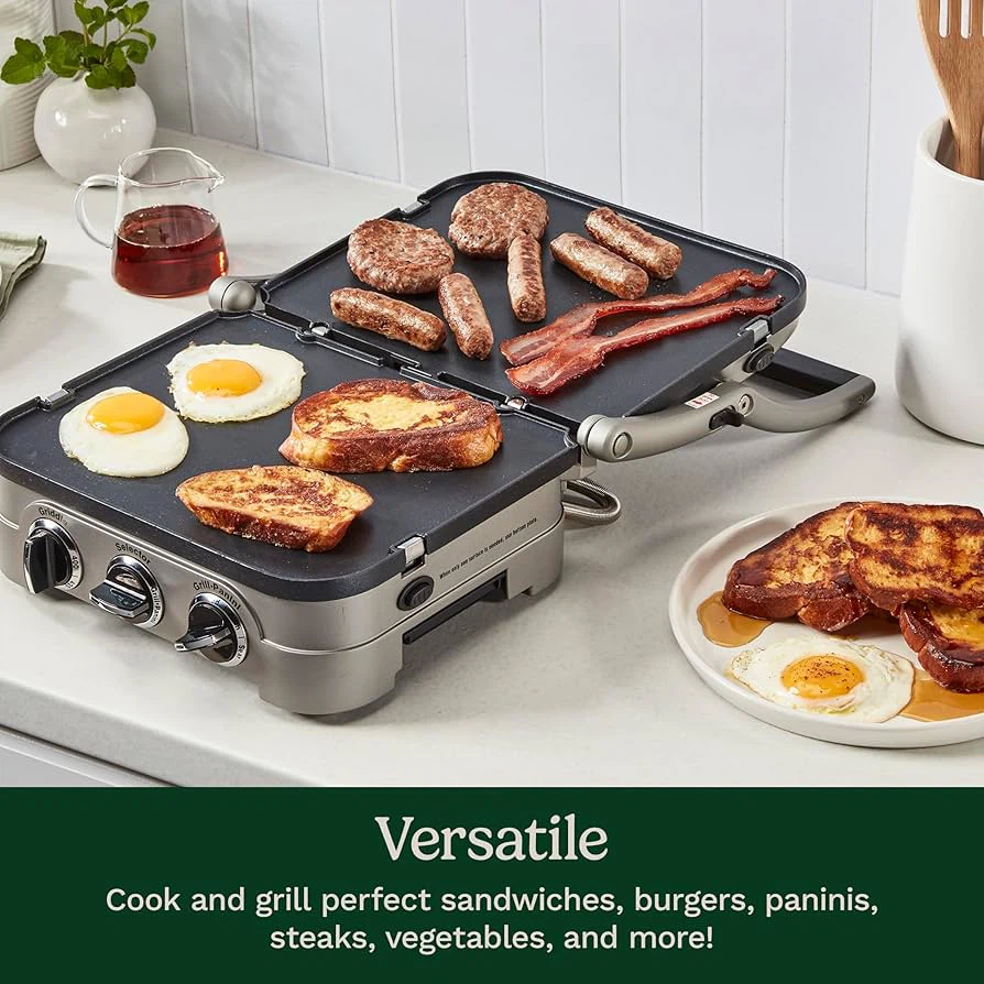 BNIB Cuisinart 5-in-1 Griddler & Panini Press - photo 5
