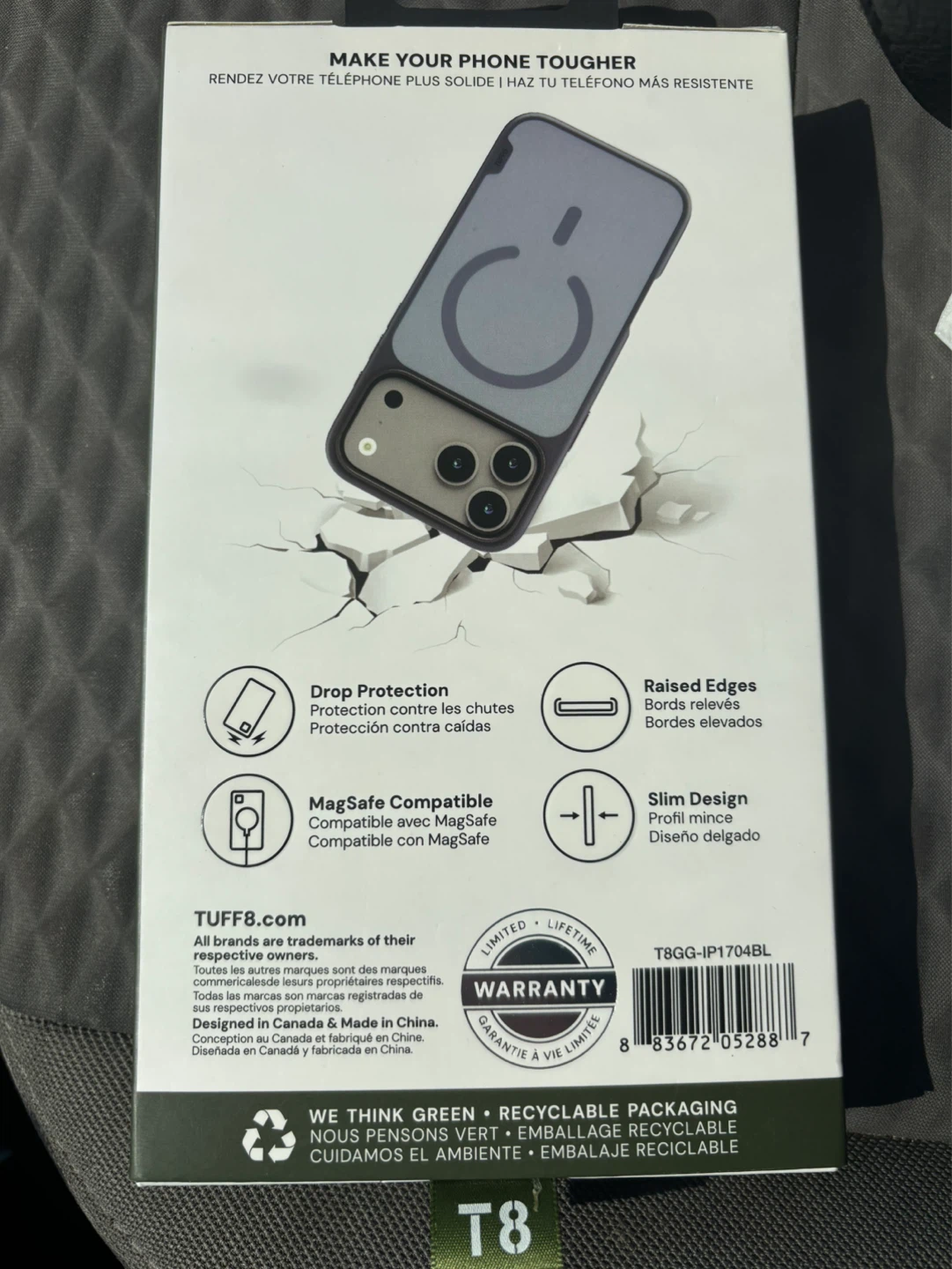 TUFF8 GlideGuard MagSafe iPhone 17 Pro Max Case - photo 2