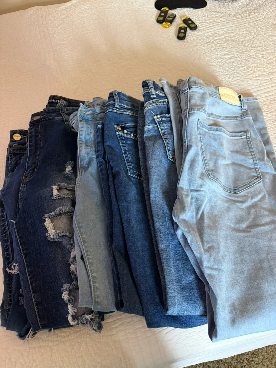 5 pairs of jeans size 11