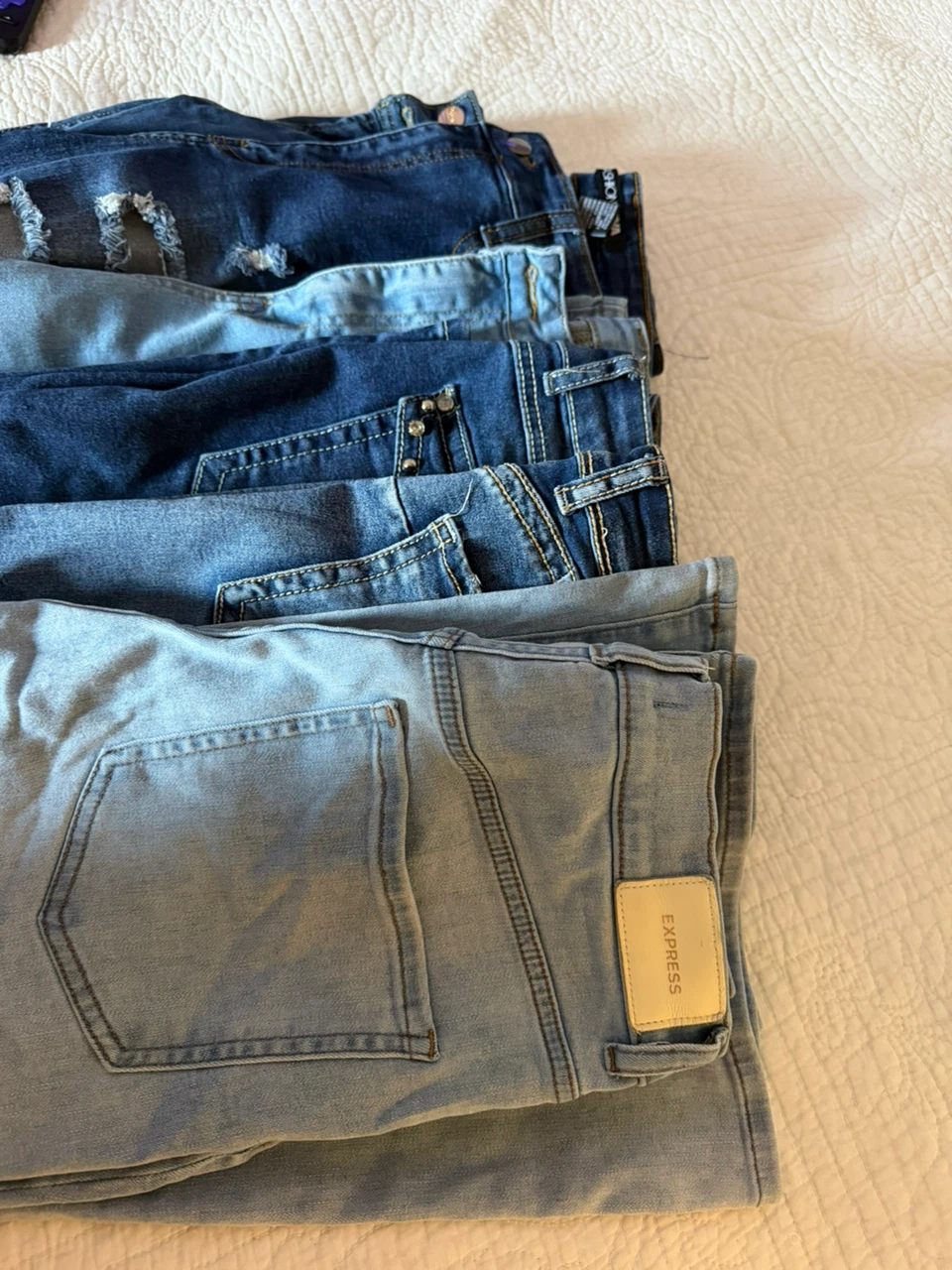 5 pairs of jeans size 11 - photo 3