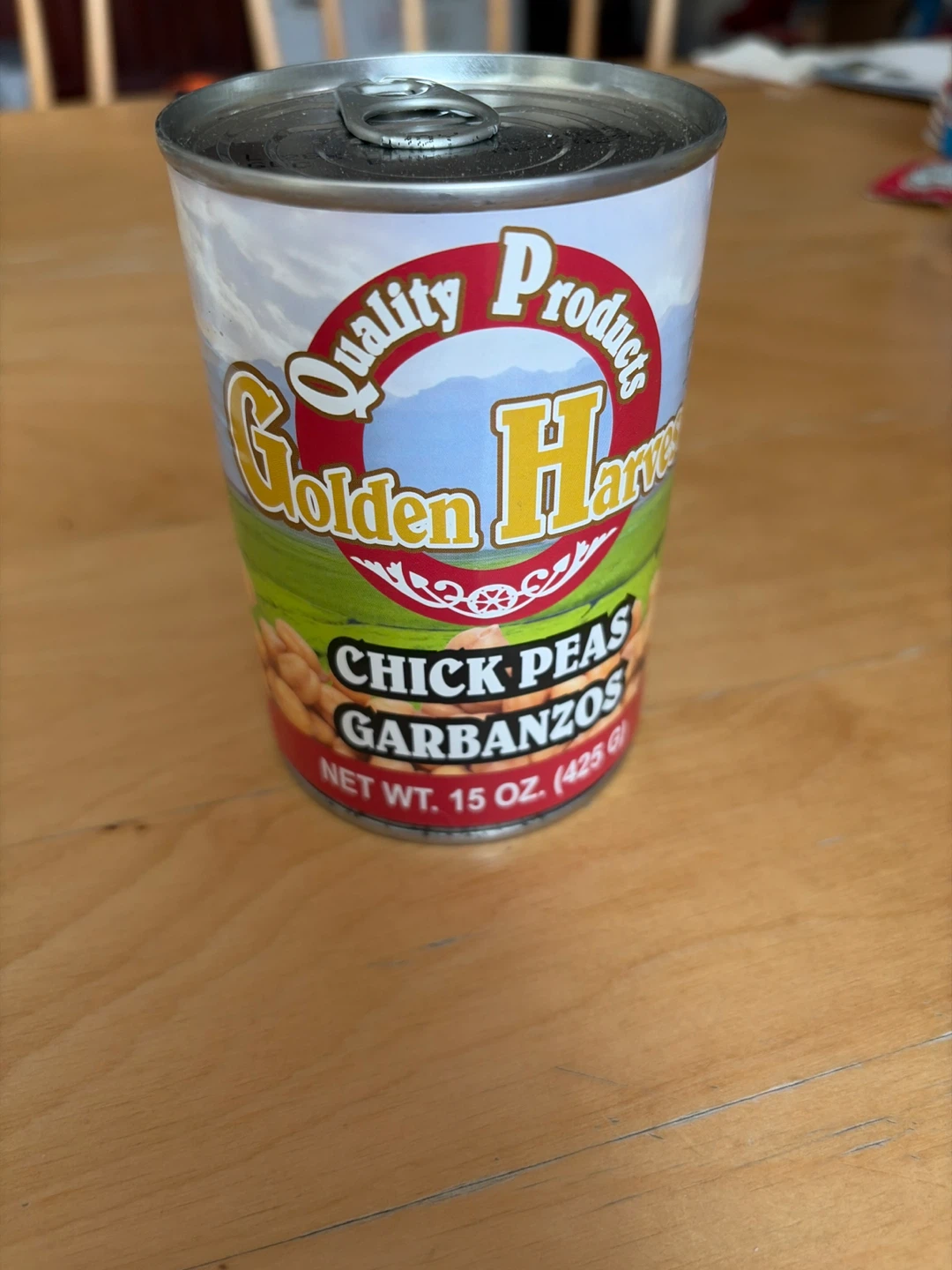 Golden Harvest Chick Peas (Garbanzos) 15 oz Can