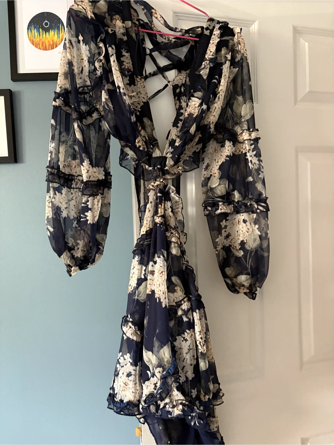 Women's Floral Print Dress - photo 2