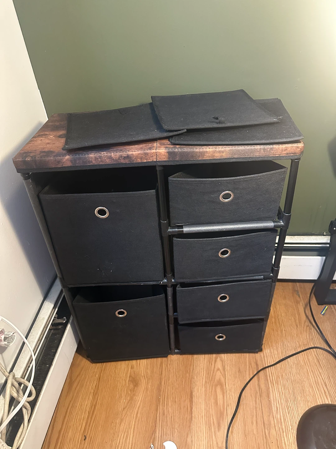 Small Wooden Top Organizer, Shelf, Drawer