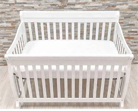 Eyptian Comfort 24"x47"+6" Waterproof Crib Mattress Protector