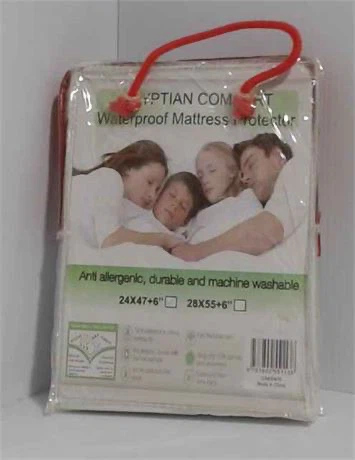 Eyptian Comfort 24"x47"+6" Waterproof Crib Mattress Protector - photo 2