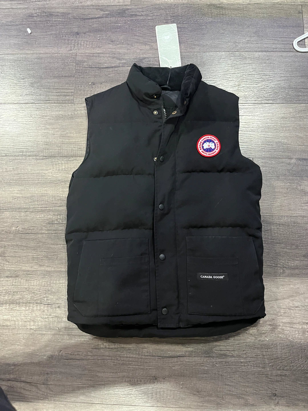 Canada Goose Black Puffer Vest - Size M