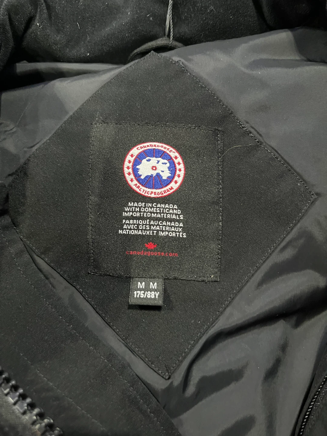 Canada Goose Black Puffer Vest - Size M - photo 3