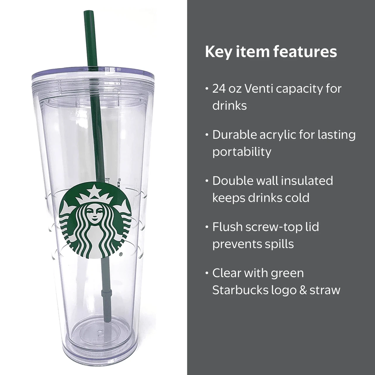 Starbucks Venti Tumbler 24 oz - photo 2