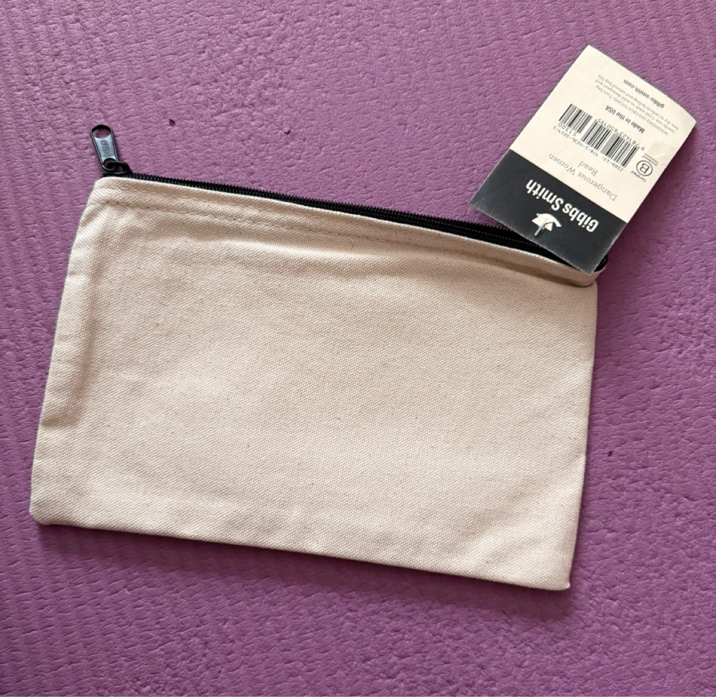 NEW✨Gibbs Smith Zipper Pouch - photo 4