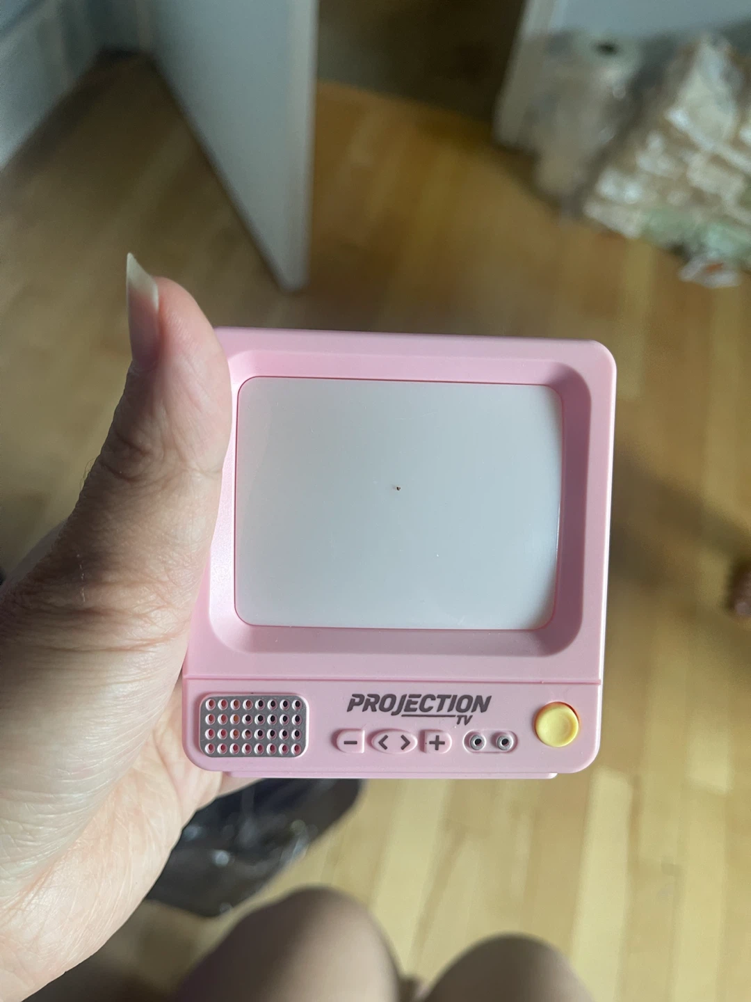 Pink Projection TV Toy