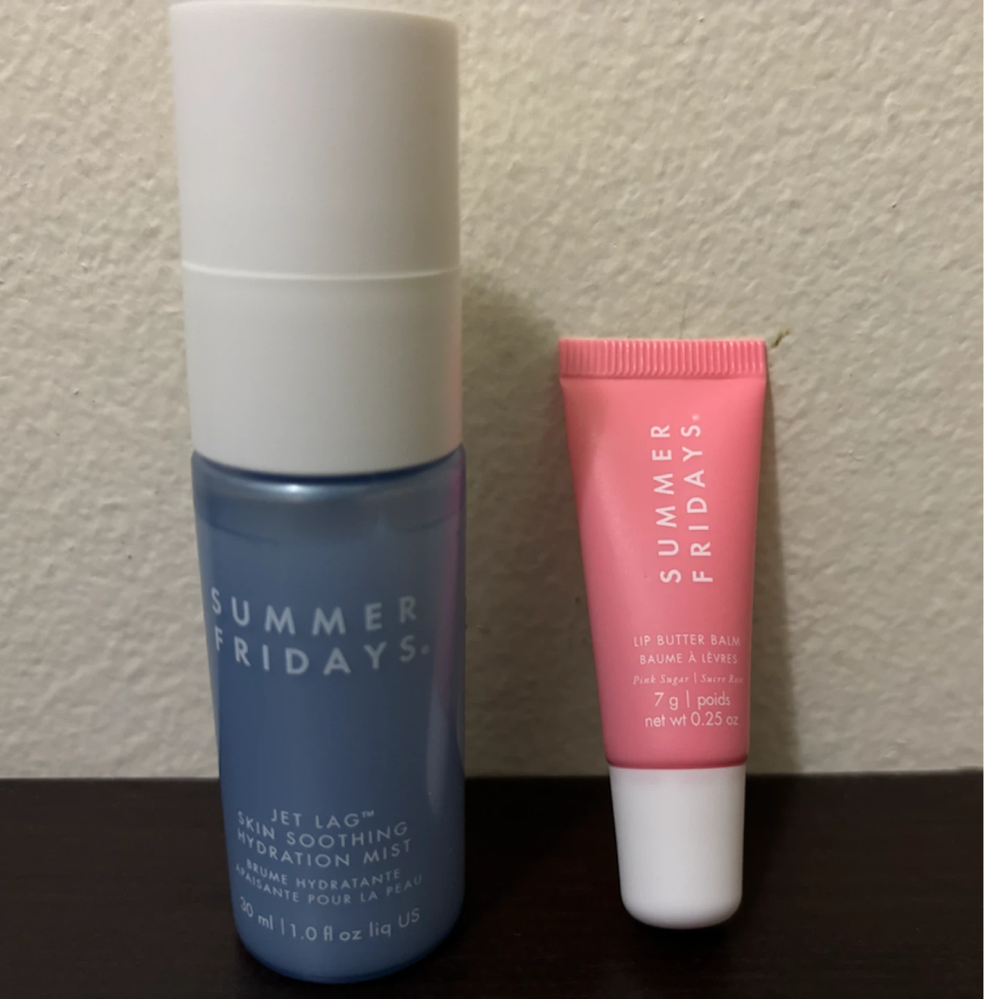 NEW-Summer Fridays Jet Lag Skin Mist & Lip Butter Balm