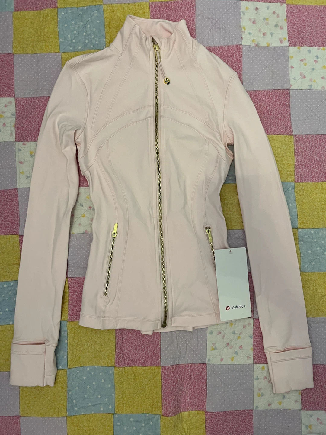 BRAND NEW Lululemon Define Jacket Nulu Pink Size 0