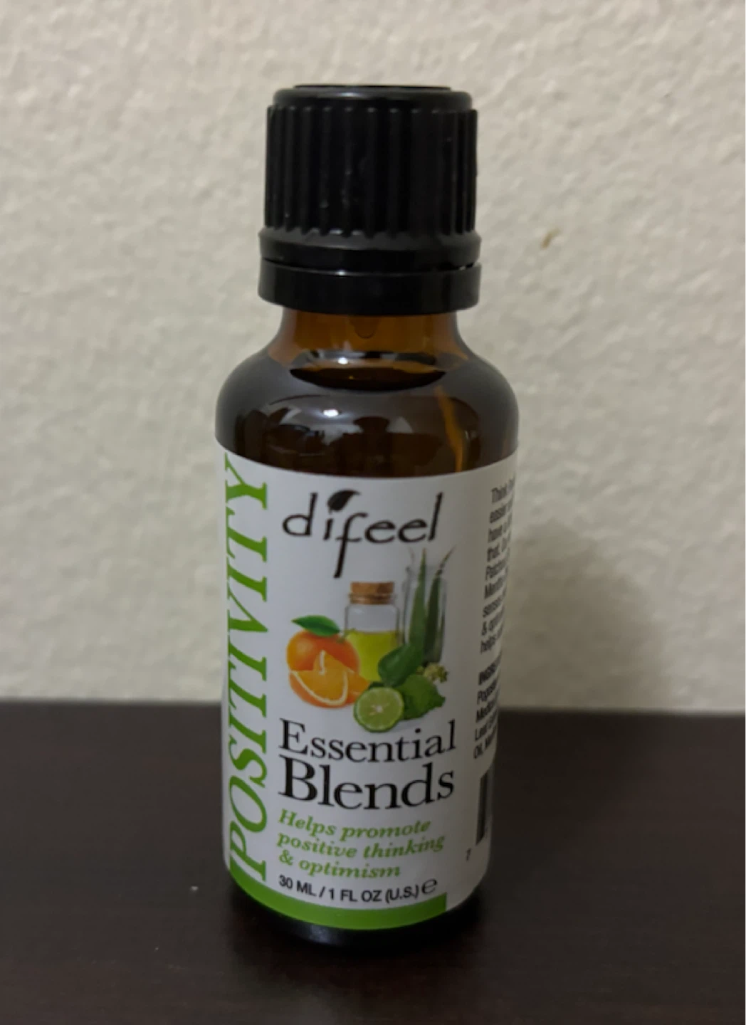 NEW-Difeel Positivity Essential Blends Oil 1 Fl Oz