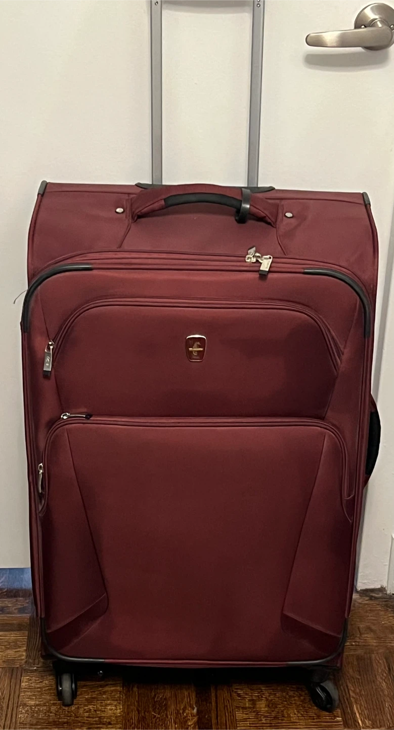Wenger Luggage Burgundy Spinner Suitcase