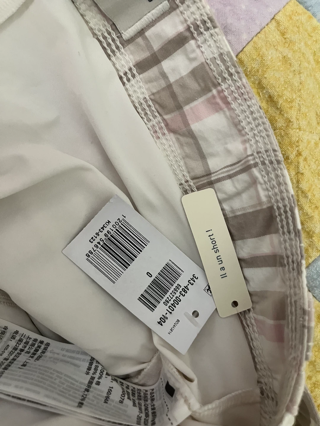 BRAND NEW Hollister Plaid Cargo Skirt - Size 26W - photo 4