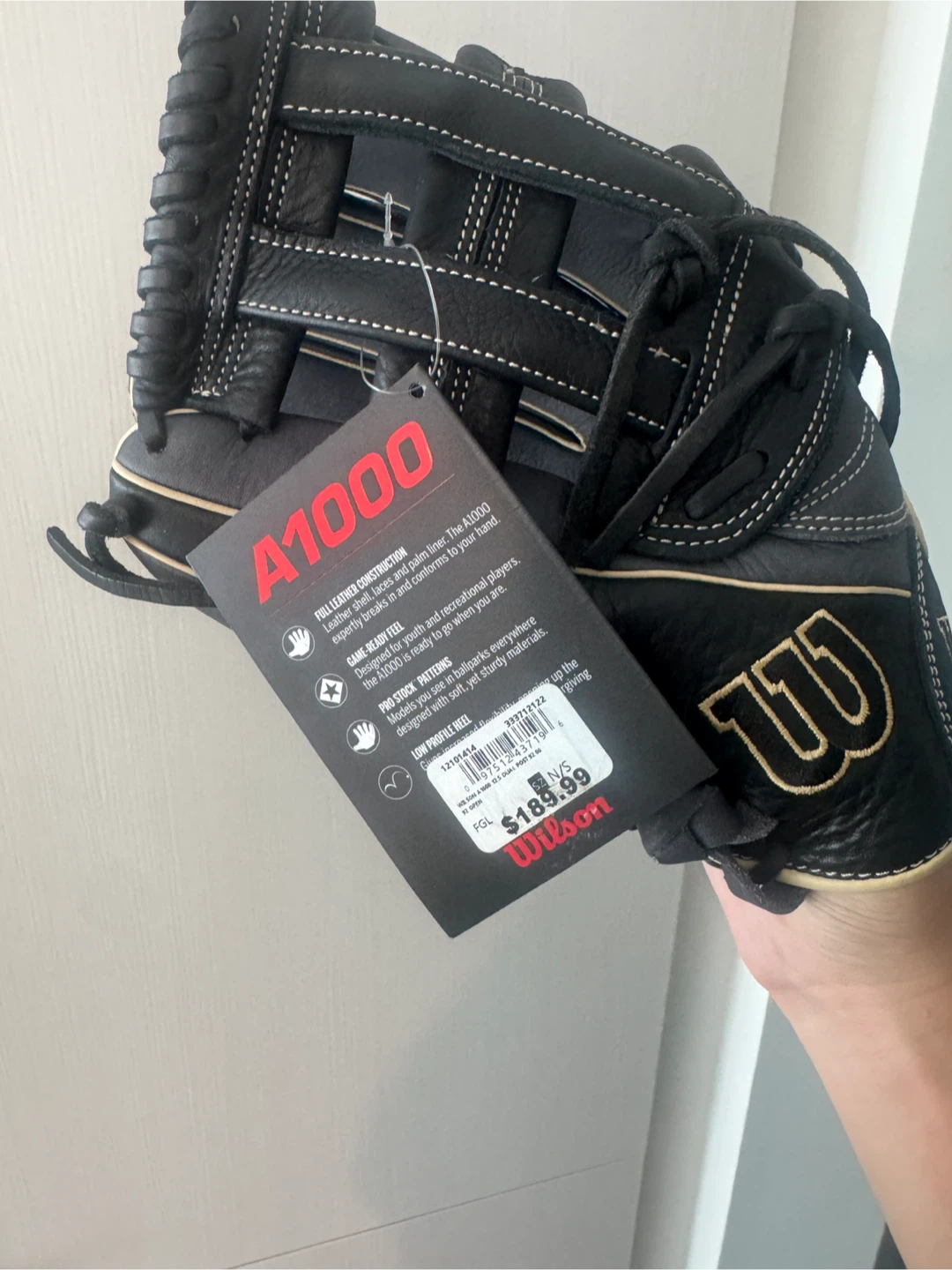 Wilson A1000 Baseball Glove - 12.5" - photo 5