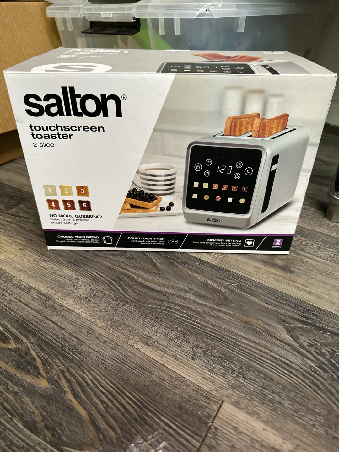 Salton Touchscreen Toaster - 2 Slice