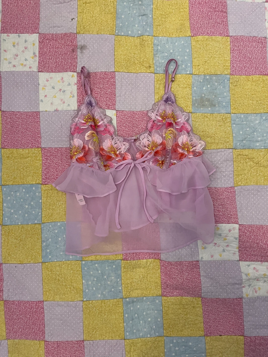 BRAND NEW Victoria's Secret Embroidery Bra Top