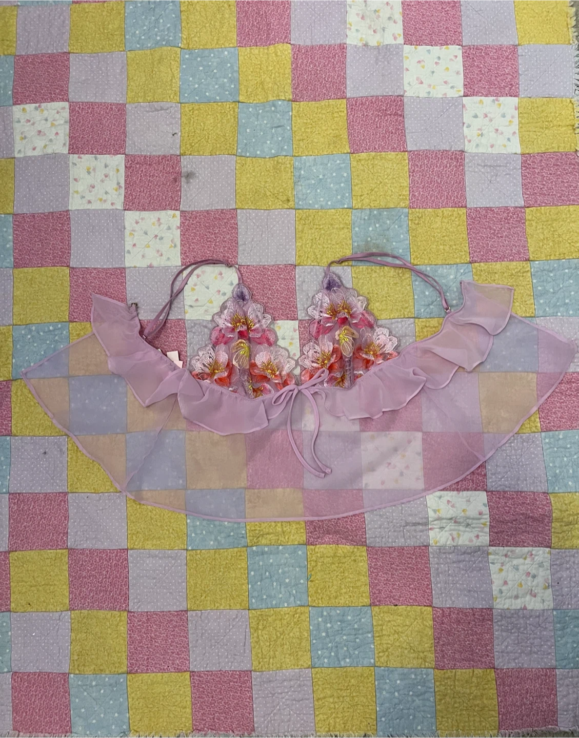 BRAND NEW Victoria's Secret Embroidery Bra Top - photo 2