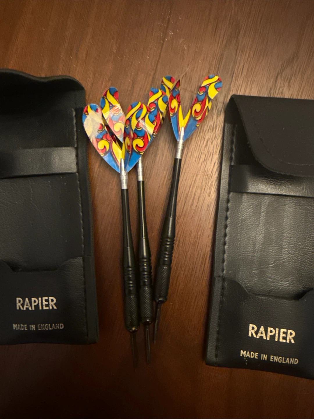 Vintage Rapier Made in England Darts Set