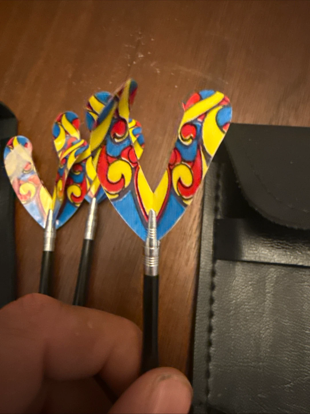 Vintage Rapier Made in England Darts Set - photo 4