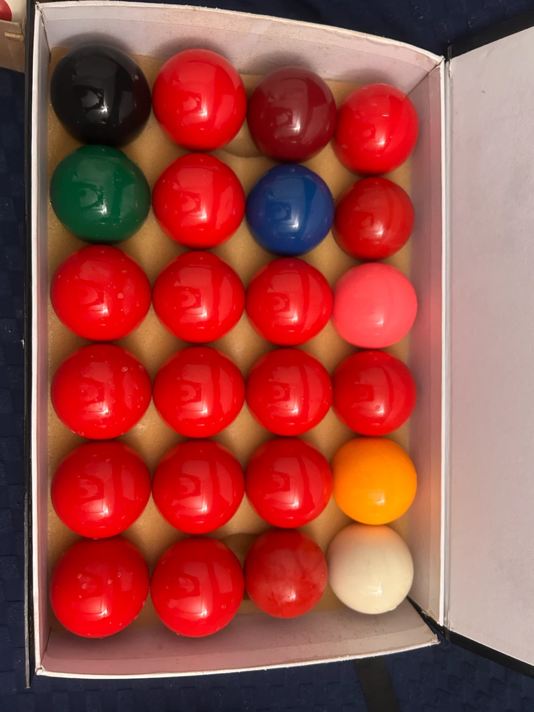 Hänsinburg 2-1/4" Snooker Bälle Satz Set