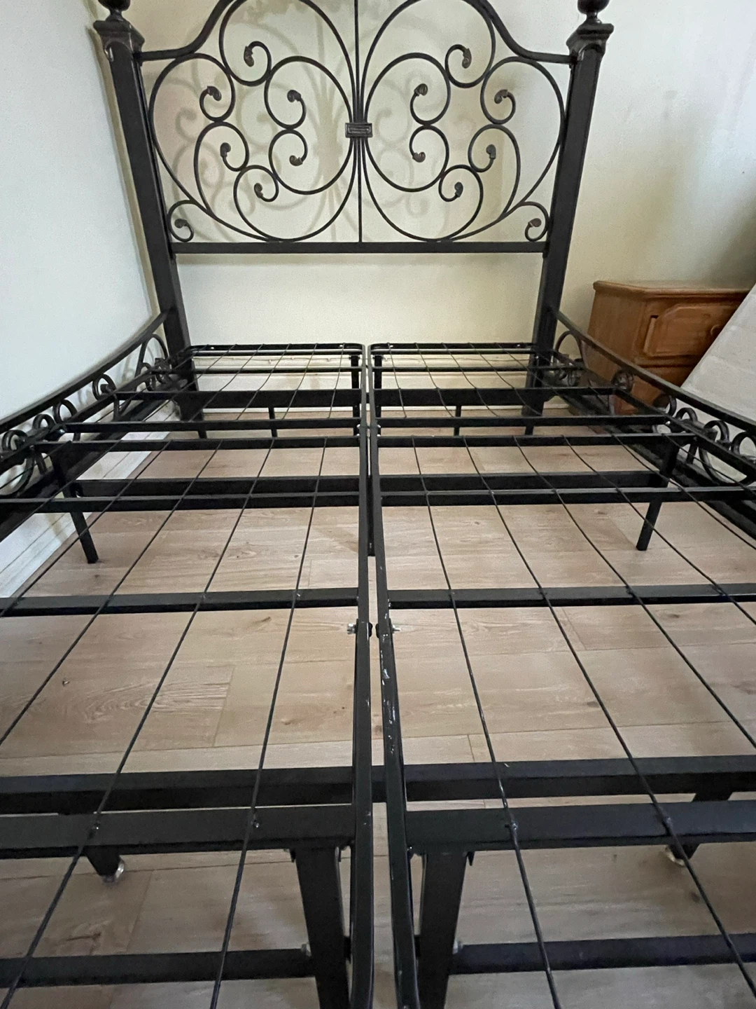 Black Metal Bed Frame