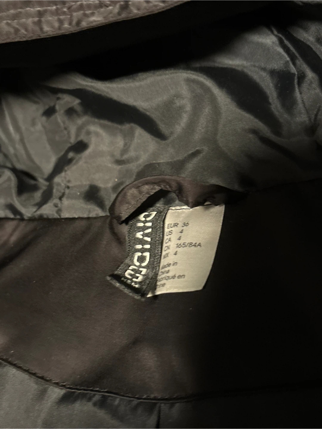 H&M Puffer Jacket Black - photo 2