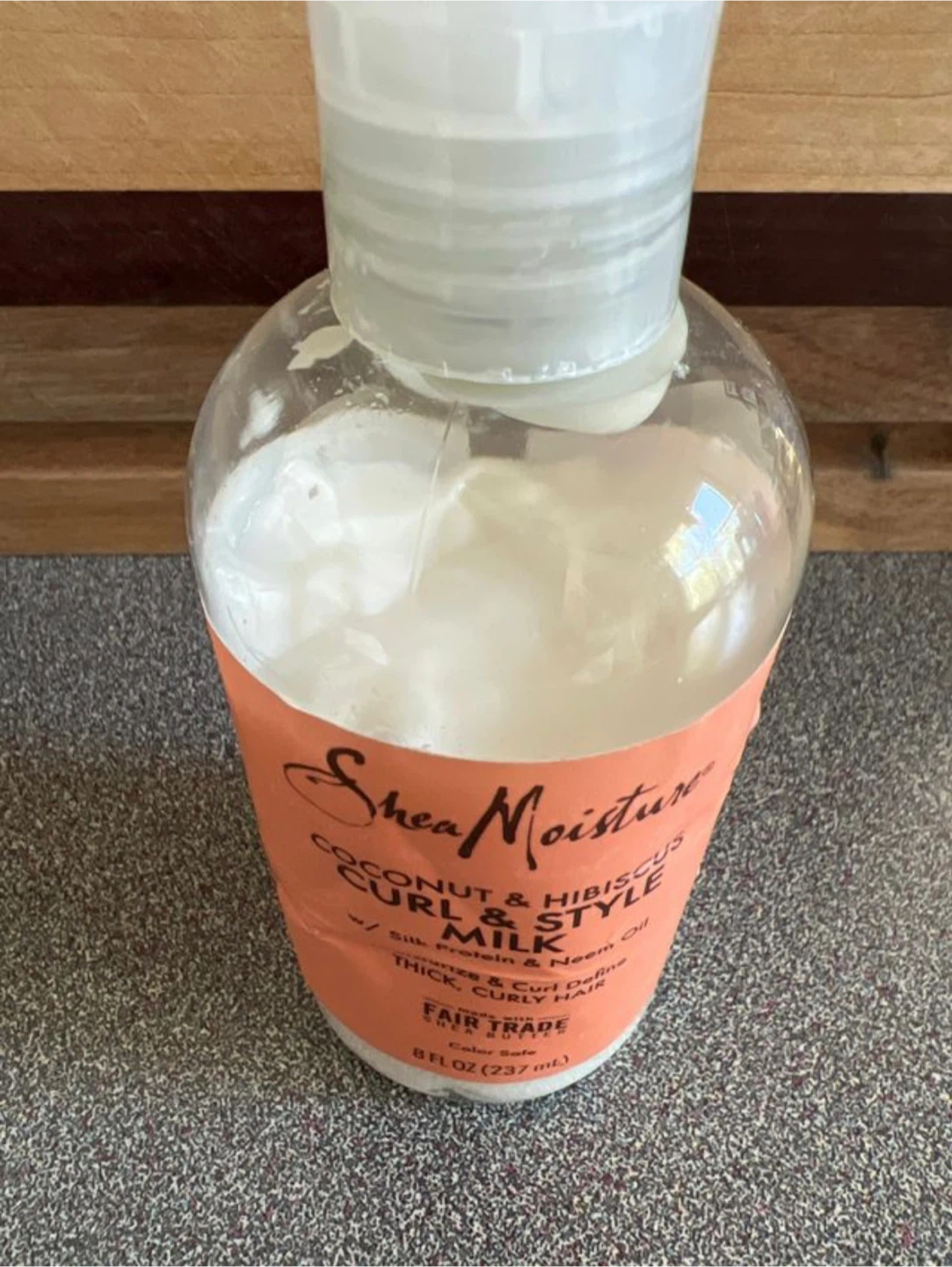 Shea Moisture Curl & Style Milk - partial bottle - photo 3