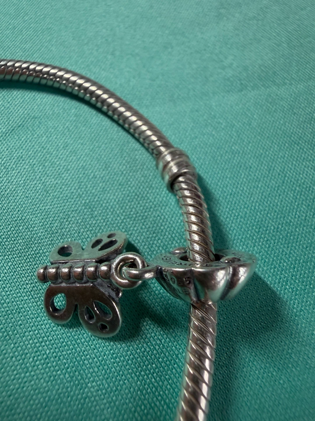 Pandora Friends Forever Butterfly 925 Silver Charm - photo 4