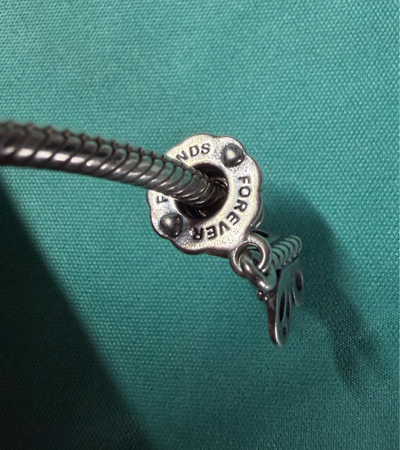 Pandora Friends Forever Butterfly 925 Silver Charm - photo 2