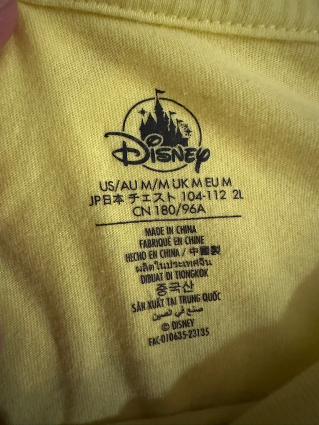 Disney Yellow Snowman T-Shirt Medium - photo 3