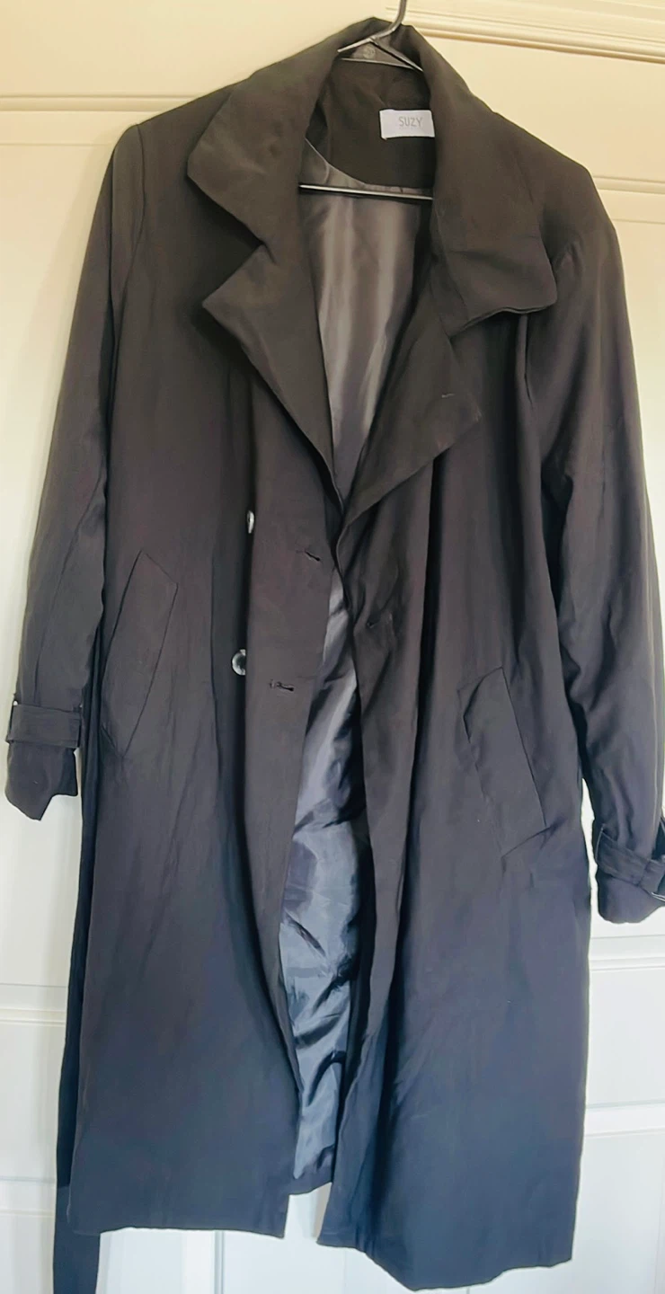 Suzy Shier Trench Coat