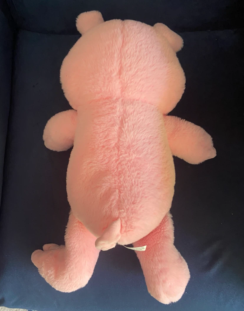 LIKE NEW: 19” Pink Pig Plush Toy - photo 4